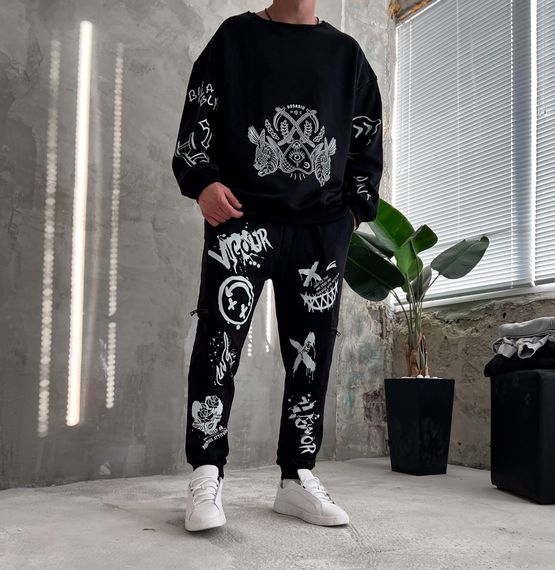 костюм світшот штани ДТФ