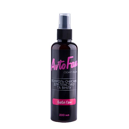 Поліроль для пластика AVTOFAN Бабл Гам 200ml.
