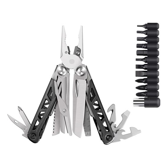 Мультитул професійний UAD MasterGear 17 інструментів 420/440 Чорний