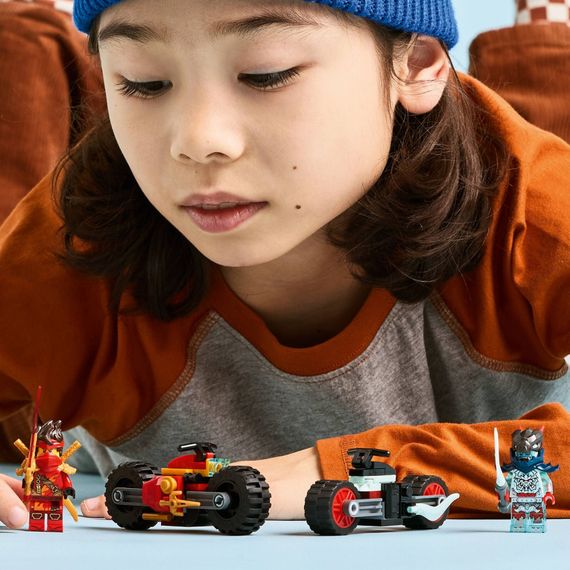 Конструктор LEGO NINJAGO Швидкісна гонка Кая на мотоциклі (71838) | Зображення 7