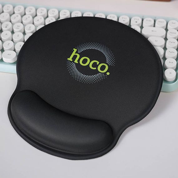 Коврик для мышки Hoco GM30 (230*215mm) with wrist rest Black | Зображення 5