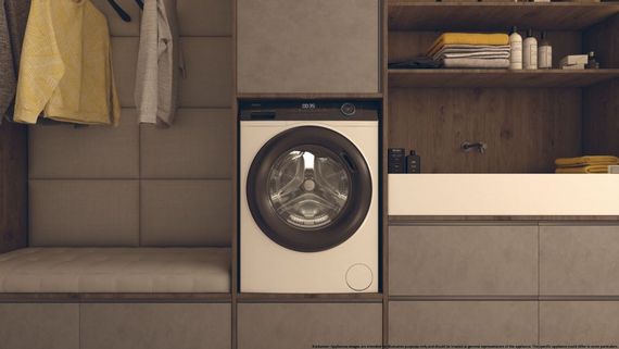 Пральна машина Haier фронтальна HW70-B12929 | Зображення 1