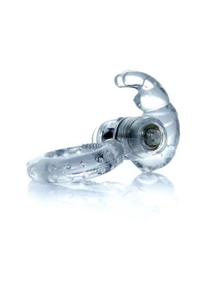 Эрекционное кольцо - Rabbit Vibro CockRing Clear Sex Aura | Зображення 1