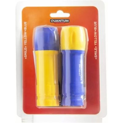 Ліхтар Quantum Smile yellow+blue 3W COB 3xAAA 2шт/уп (QM-FL1045-PB) | Зображення 3