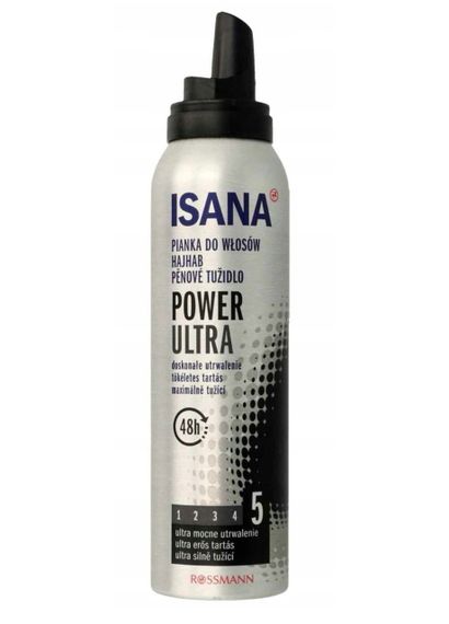 Пінка для стайлінгу Isana Power Ultra 5 150 мл