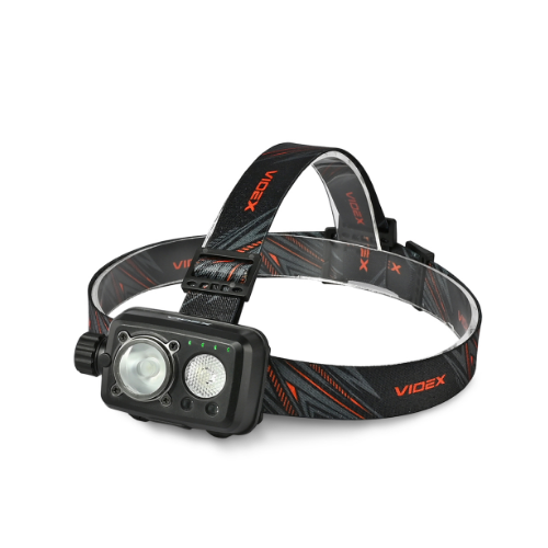 Ліхтарик LED налобний 600Lm 5000К VLF-H189 Videx | Зображення 2