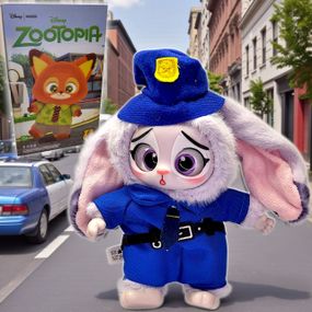 М’яка іграшка-брелок Disney Zootopia Miniso Джуді Хопс, плюшевий брелок у коробці, 20 см