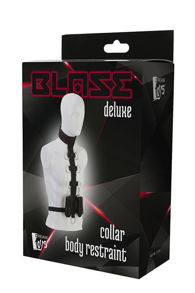 Обмежувач для тіла BLAZE DELUXE COLLAR BODY RESTRAINT, Черный, Регульований | Зображення 1