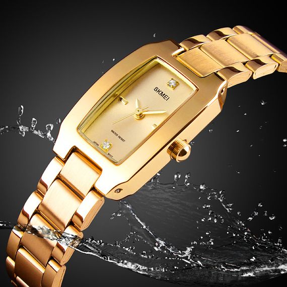 Жіночий годинник Skmei 1400GD Gold | Зображення 2