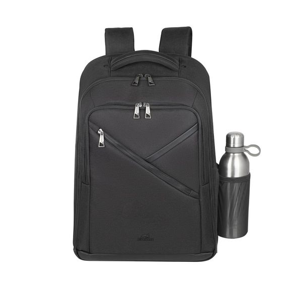 Рюкзак городской Rivacase 8164 Black ECO 32х48х22 см черный | Зображення 2