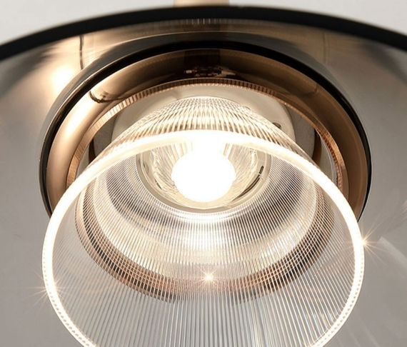 Люстра світлодіодна підвісна LED світильник для квартири на стелю лед 27139 Золото 25-180х20х20 см. | Зображення 8