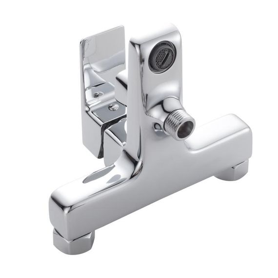 Смеситель латунный для ванны Lidz Orion 006 (c душевым гарнитуром) (k35) LDORI006CRM48093 Chrome | Зображення 5