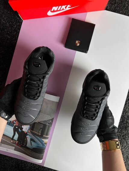 Кроссовки Air Max Tn Plus Grey осень / єврозима / весна  (Gore - tex) 38 24 см | Зображення 5