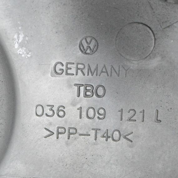 Захист ременя ГРМ верхній 1.4 16V Volkswagen Polo 2002-2009 кожух зовнішній верх Фольксваген Поло 036109121L | Зображення 2