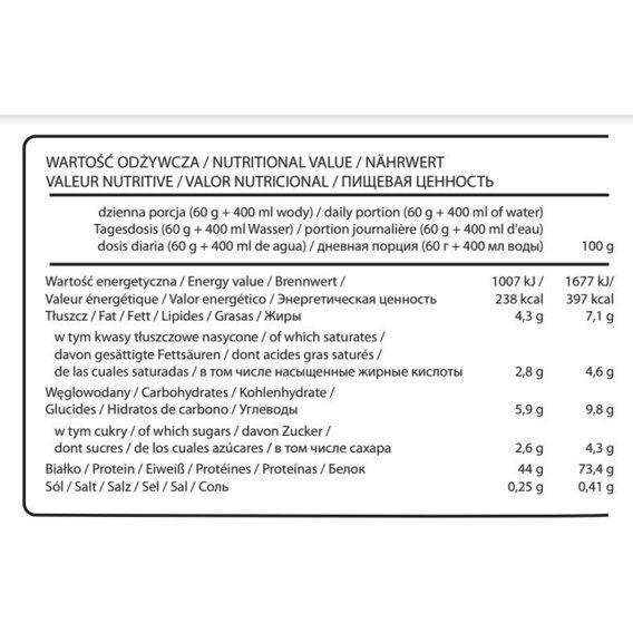 Протеин Activlab WPC 80 Standard 700 g /23 servings/ Vanilla | Зображення 1