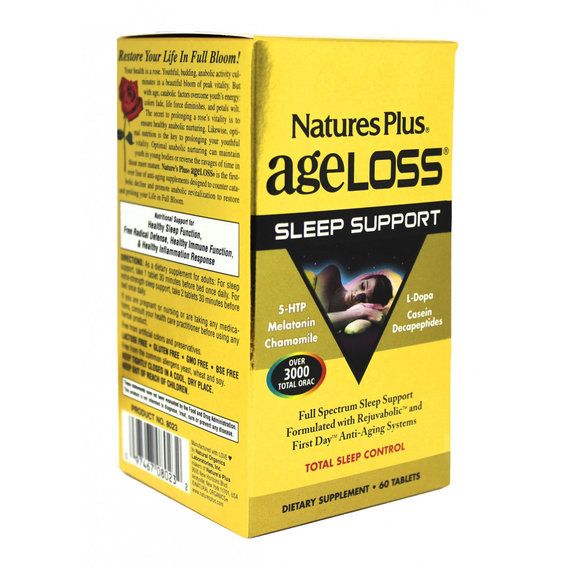 Комплекс для сна Nature's Plus Age Loss Sleep Support 60 Tabs