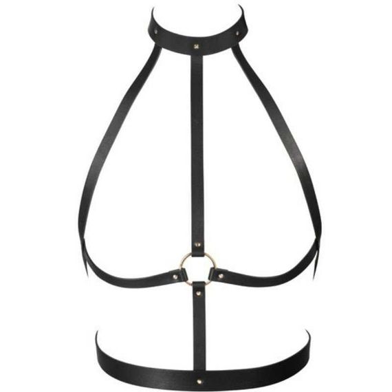 Портупея MAZE Bijoux Indiscrets с кольцом, черная O\S sexstyle | Зображення 6