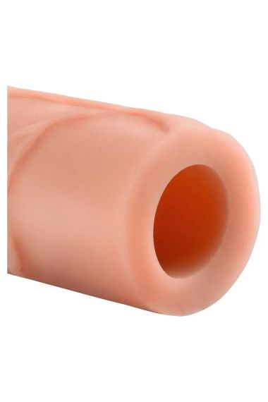 Насадка на член удлиняющая +7.6 см Pipedream X-Tensions телесная, 22.8 х 4.4 см sexstyle | Зображення 2