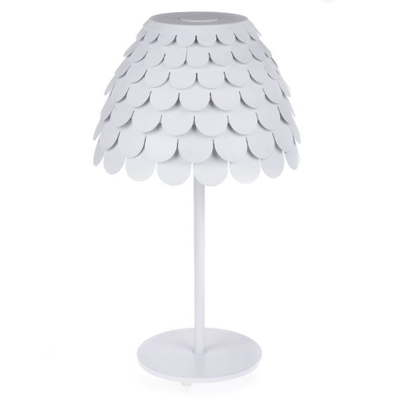 Настольная лампа "Чешуя" BL-117T/1 E27 WH