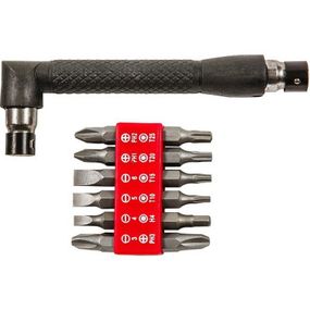 Набор бит Top Tools прецизионные, с держателем, 13 шт (39D389)