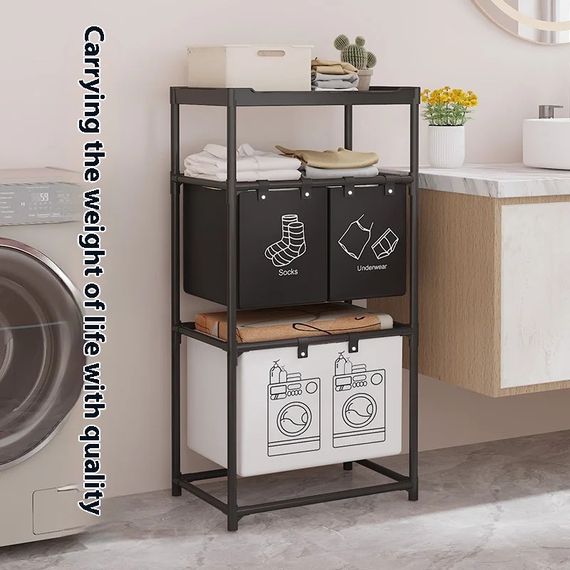 Кошик для білизни SKLM-23 стильний, компактний XPRO (45236-SKLM-23_336) | Зображення 3