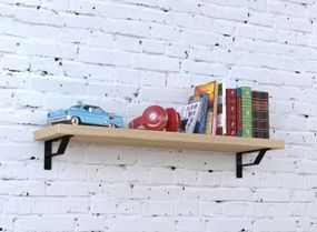 Полка настенная Loft Design PL6-92-32 дуб борас
