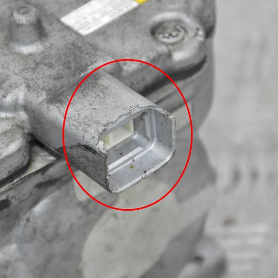 Компресор кондиціонера 1.5 H Toyota Yaris III 2010-2020 Компресор кондиціонера Тойота Яріс 3 0422001350 | Зображення 2