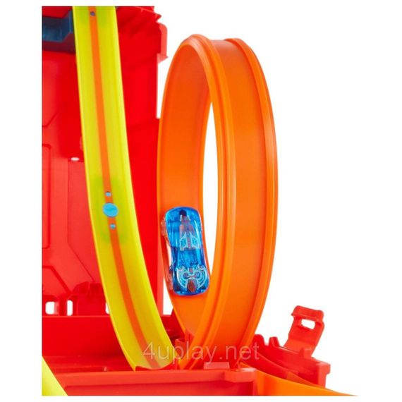 Ігровой набір Трек Хот Вілс Каністра для трюків Турботрюки ​Hot Wheels Track Builder Unlimited Fuel Can Stunt Box | Зображення 6