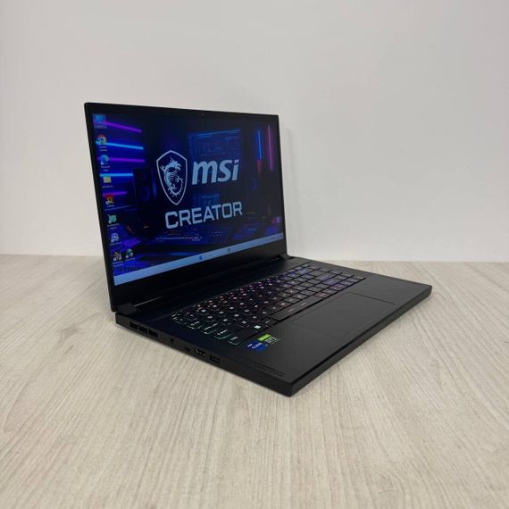 Ігровий ноутбук MSI Creator 15 A11UH / 15,6" (1920x1080) IPS / Intel Core i7-11800H (8 (16) ядер по 1,9 - 4,6 ГГц) / 16 ГБ DDR4 / 512 ГБ SSD / nVidia GeForce RTX 3080, 8 ГБ GDDR6, 256-біт / Веб-камера б/в | Зображення 3