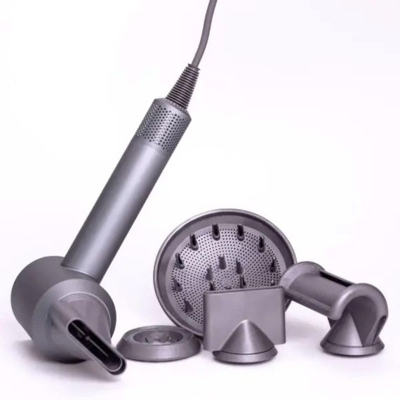 Фен стайлер для волос 5 в 1 Supersonic Premium 1600Вт 5 насадок 3 режима скорости с ионизацией Фиолетовый PH770V | Зображення 1