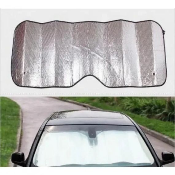 Солнцезащитная шторка на лобовое стекло 140*70 см | Зображення 1