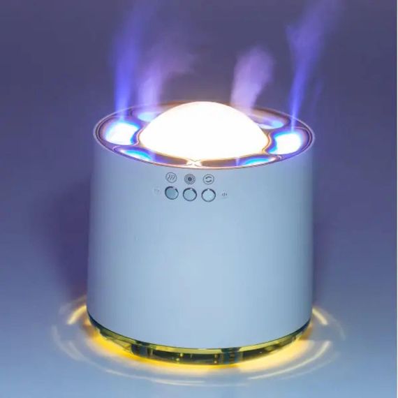 Увлажнитель воздуха с RGB-подсветкой и синхронизацией с музыкой 800 мл, белый HPKP6262 | Зображення 3