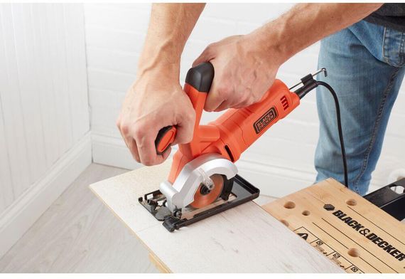 Пила дисковая сетевая BLACK+DECKER BES510 | Зображення 3