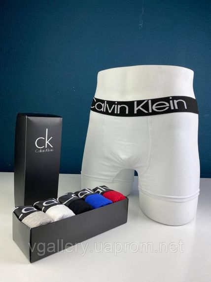 Подарунковий набір чоловічих трусів Calvin Klein Steel в коробці - ціна поштучно  - розмір M | Зображення 2
