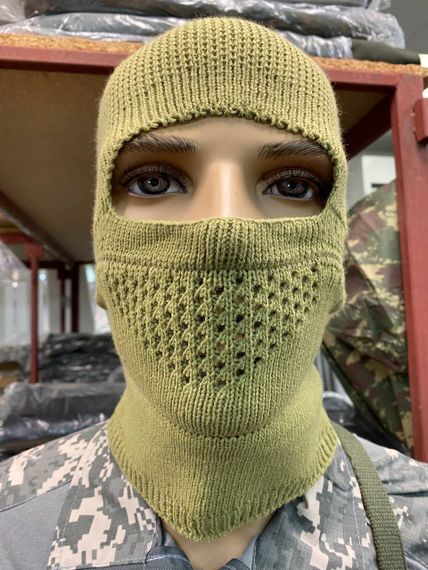 Тактична Шапка-Балаклава Хакі! Зимова Шапка-Балаклава Військова   знижка