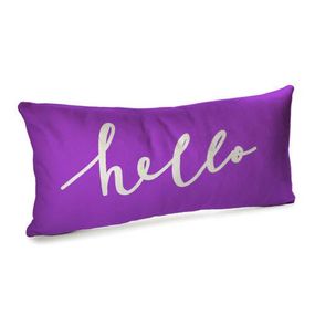 Подушка для дивану оксамитова Hello 50x24 см (52BP_18L006)