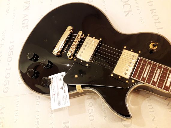 Электрогитара Gibson Les Paul Custom Black Beauty China | Зображення 1