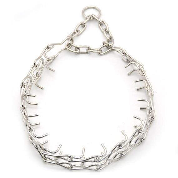 Ошейник удавка жесткий для собак Zoo-hunt никелевый НЖ №4 70 см | Зображення 3