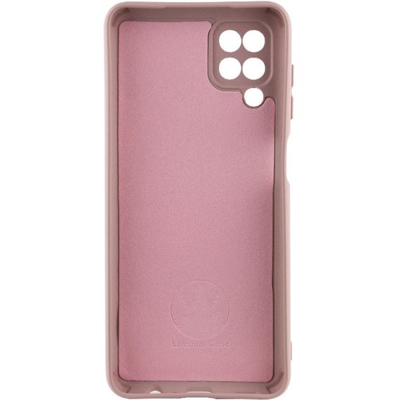 Чехол Silicone Cover Lakshmi Full Camera (A) для Samsung Galaxy A12 / M12 Full camera, Рожевий/Pink Sand | Зображення 1