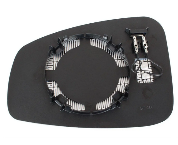 Renault Megane III (08-16) правий вкладиш вставка дзеркала З ПІДОГРІВОМ, Рено Меган 3 | Зображення 1