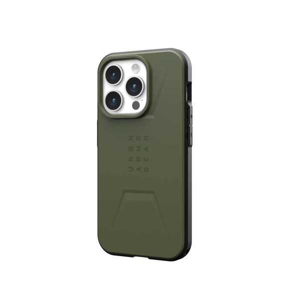 Чохол UAG для Apple iPhone 15 Pro Civilian Magsafe, Olive Drab (114275117272) | Зображення 3