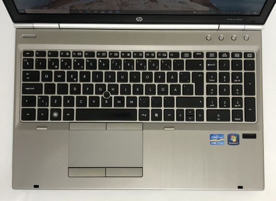 Ноутбук Б-класс HP EliteBook 8560p / 15.6" (1600x900) TN / Intel Core i7-2620M (2 (4) ядра по 2.7 - 3.4 GHz) / 8 GB DDR3 / 500 GB HDD / AMD Radeon HD 6470M, 1 GB DDR3, 64-bit / WebCam / DVD-ROM б/у | Зображення 7