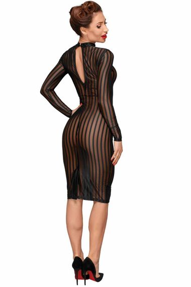Сукня з мокрим ефектом Noir Handmade F182 Classic dress made of elastic tulle, M | Зображення 3