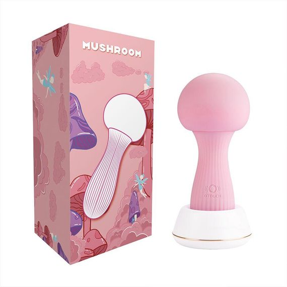 Вибромассажер Otouch MUSHROOM Pink, 7 режимов, функция ночника, технология «старт-стоп» Sex Aura | Зображення 8