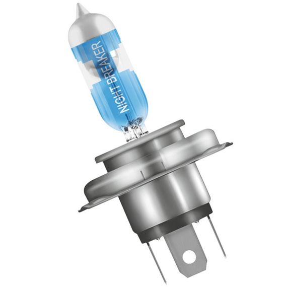 Галогеновая лампа OSRAM H4 64193NL-01B Night Breaker LASER NG +150% 60/55W 12V P43T (1 шт) | Зображення 2