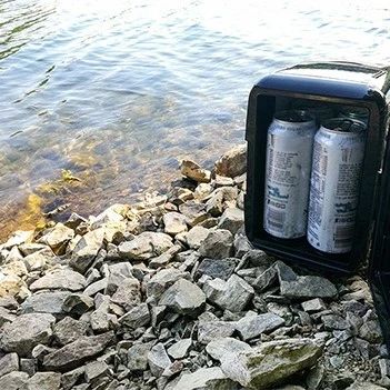 Автомобильный дорожный холодильник 4л Ruhhy 5794 черный 12 - 220 В | Зображення 2