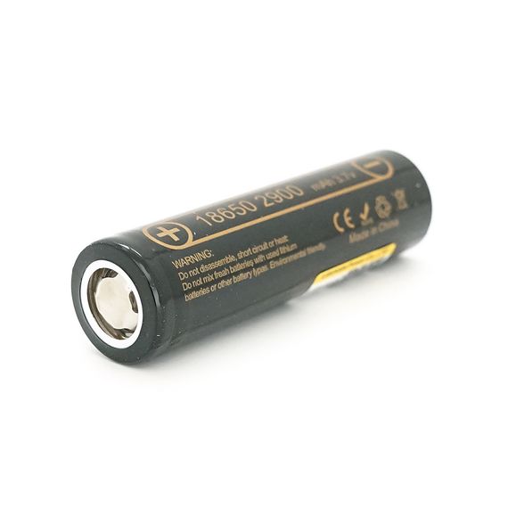 Акумулятор 18650 Li-Ion LiitoKala Lii-29A, 2900mah (2850-2950mah), 3.7V (2.75-4.2V), Black, PVC BOX Q2,  цiна за 1 шт | Зображення 2