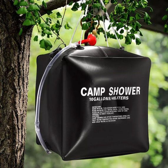 Переносний туристичний душ на 40л, Camp Shower / Похідний душ для дачі та кемпінгу / Літній кемпінговий душ | Зображення 4