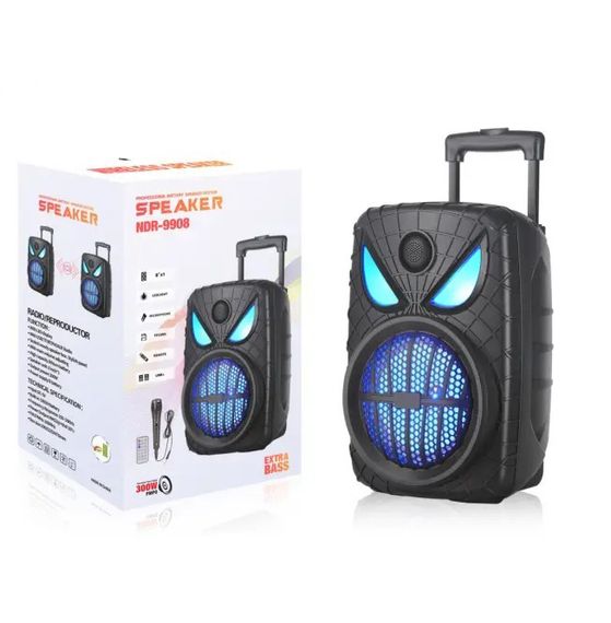 Акустична система XPRO GZ-9908 Bluetooth RGB мікрофон караоке TF USB MP3 (MER-15673_1923) | Зображення 4
