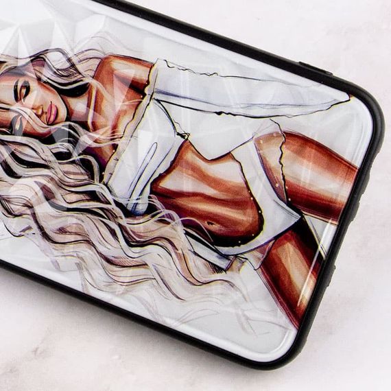 TPU+PC чехол Prisma Ladies для Xiaomi Redmi Note 8 / Note 8 2021 TPU+PC, White | Зображення 2